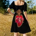 thumbnail image 5 of Red Immaculate Heart - Sacred Heart Dress sexy dress for women prom dresses dress dresses Cocktail of dresses, 5 of 7