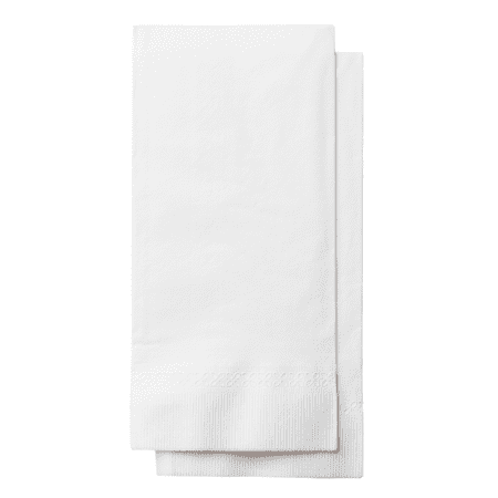 White Dinner Napkins (250 Napkins)