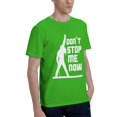 thumbnail image 2 of Don'T Stop Me Now! Men'S Basic Short Sleeve T-Shirt Green Small, 2 of 5