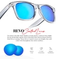 thumbnail image 2 of Translucent Frame Colorful Neon 80s Sunglasses for Men Women Reflective Mirrored Sun Glasses, 2 of 6