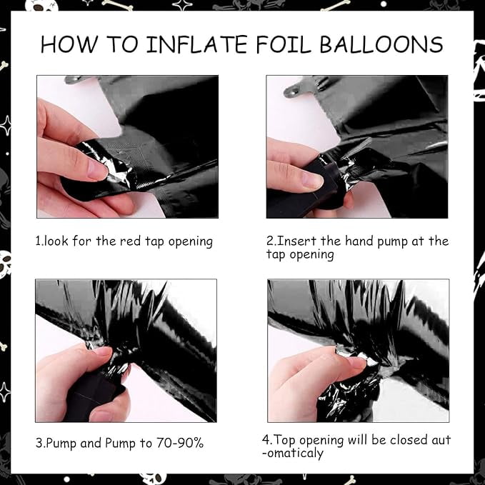 90Pcs Bad Two the Bone 2nd Birthday Party Decorations Black Silver Balloon Garland Arch Kit with Bad 2 the Bone Foil Balloons, Rock N Roll Music Theme 90s Second Birthday Party Decor for Boys