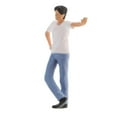 thumbnail image 1 of MERIGLARE 1:64 S Scale Model Tiny Man Figure Dolls Scenery Table Accessory White Shirt, 1 of 7