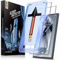 thumbnail image 1 of ccwonima 2 Pack for Samsung Galaxy S24 Ultra Tempered Glass Screen Protector, Auto Dust-Elimination Installation, Bubble Free, HD Clear, Easy Installation, 1 of 1