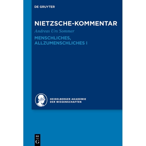 Kommentar Zu Nietzsches Menschliches, Allzumenschliches I, (Hardcover)