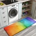 thumbnail image 3 of Rainbow Tie Dye Ink Pattern Kitchen Rug Mat,Kitchen Runner Rugs Non Skid Washable,Decorative Kitchen Floor Mats for Kitchen,Sink,Laundry,17"x47.2", 3 of 7