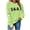 Green, variant on Kezqiaxn Halloween Costumes for Women Fashion Loose Casual Tops Fall Long Sleeve Crewneck Sweatshirts Women's Clothing Black XXL