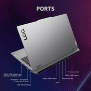 Lenovo LOQ 15.6 1920 x 1080 RTX FHD 144Hz Gaming Laptop,Intel Core i5-13450HX, 12GB DDR5, 1TB SSD,NVIDIA GeForce RTX 5050, Backlit Keyboard, Windows 11 Pro,Luna Grey