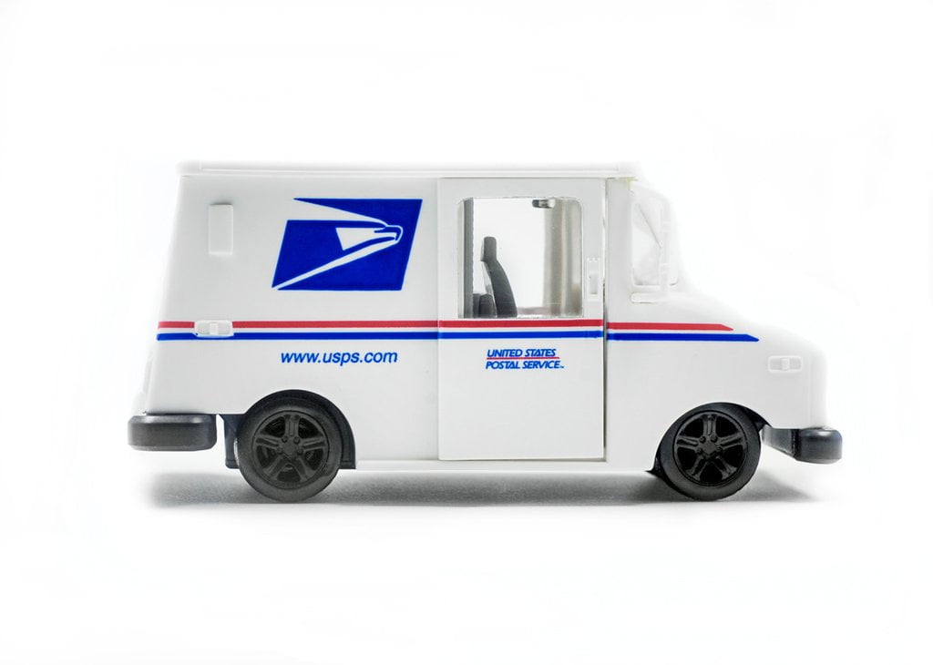 toy postal truck