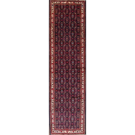 Rugselect Hand Knotted 14 Ft Long Traditional Rug Runner For