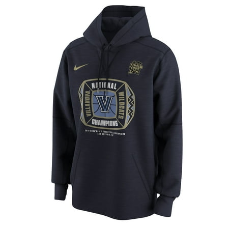 Villanova Wildcats Nike 2018 NCAA Men's Basketball National Champions Locker Room Pullover Hoodie - Navy -