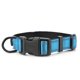 thumbnail image 2 of Collares para perros de nailon reflectantes Collar para mascotas seguro ajustable para perros pequeños, medianos y grandes (azul L), 2 of 5
