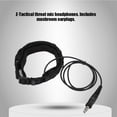 thumbnail image 4 of Auriculares Con Micrófono De Garganta, Auriculares Internos Interfaz Militar Alta Flexibilidad Diseño Simple Para Exteriores Para La Industria Para Hoteles, 4 of 7