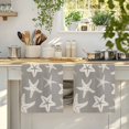 thumbnail image 4 of Grey Starfish Coastal Kitchen Towels Set of 4, Nautical Summer Ocean Abstract Art Absorbent Dish Towels for Kitchen, Microfiber Hand Towel, Quick Drying Tea Towel for Cleaning Decorative Dishcloths, 4 of 7