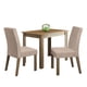 thumbnail image 1 of Juego de Comedor Madesa Vic Mesa con Tablero de Madera y 2 Sillas Marrón/Imperial, 1 of 10