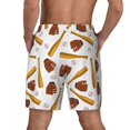 thumbnail image 4 of Goofa Baseball Sport Printed Men's Swim Trunks Board Shorts Quick Dry Mens Swimming Trunks with Compression Liner,Breathable Fit Hawaii Beach Shorts-, 4 of 9