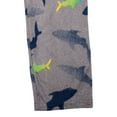 thumbnail image 3 of Wonder Nation Boys Shark Long Sleeve Top and Pants, 2-Piece Sleep Set, Sizes 4-18 & Husky, 3 of 3