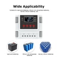 thumbnail image 3 of Solar Battery10a-60a Solar Charge Controller Support App Control Suitable For 12v 24v 48v, 3 of 4