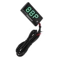 thumbnail image 4 of Motorcycle Water Temperature Gauge, ABS LCD DC 12V Water Temp Gauge Motorcycle Water Temperature Meter with 10mm Sparking Plug Adapter Universal for Motorcycles, 4 of 7
