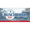 Busch Non Alcoholic Lager Domestic Beer 12 Pack 12 fl oz Aluminum Cans