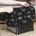 thumbnail image 4 of Salouo Ho-Ho-Ho 2 Pattern Four Slice Bread Machine Cover,Universal Kitchen Appliance Cover Toaster Cover for Bread Machine Dust Cover 12.4''×10.6''×8.3'', 4 of 6