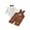 Coffee, variant on RUINIXCW Baby Girl Thanksgiving Outfits Ribbed Long Sleeve Romper Embroidered Corduroy Overall Pants and Bow Headband 3 Piece Fall Set