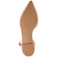 thumbnail image 6 of Journee Womens Reba Buckle Pointed Toe Ballet Flats, Widths Available, 6 of 10