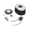 thumbnail image 2 of Air Filter Fuel Tank Cap Joint Filter Switch Tune Up Kit For HONDA GX160 GX200 GX 160 200 5.5HP 6.5HP Engine Generator, 2 of 5