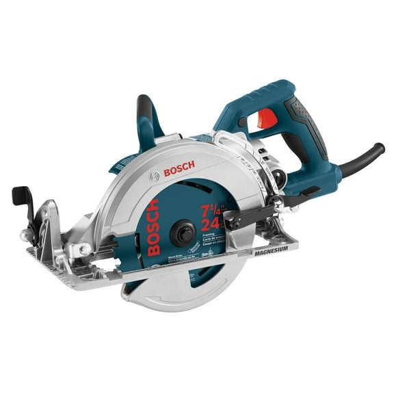 Restored Bosch CSW41-RT 15 Amp 7-1/4 in. Worm Drive Circular Saw (Refurbished)