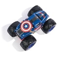 thumbnail image 5 of Monster Jam, Marvel Captain America Vs. Winter Soldier Die-Cast Vehicle 2-Pack, 1:64 Scale, 5 of 8