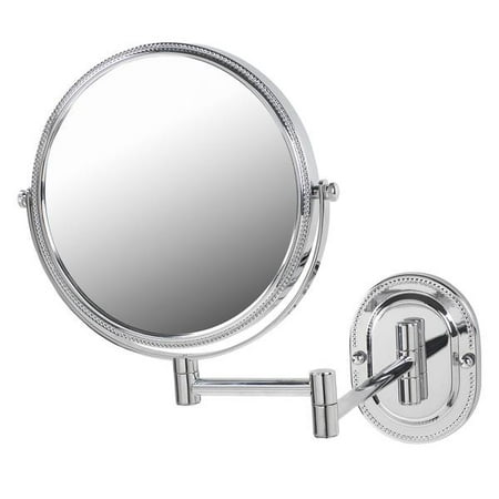 Jerdon 7X-1X Wall Mount Mirror Chrome