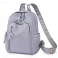 thumbnail image 1 of Mini Backpack Purses for Women Lightweight Travel Small Backpack Ladies Fashion Waterproof Casual Daypack Black, 1 of 5