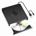 thumbnail image 1 of External Blu Ray Drive for Laptop PC CD DVD Read/Write Player Portable 3D Blu Ray Drive Compatible ,Wide Compatibility, 1 of 5