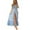 Sky Blue, variant on FcBaudy Short Sleeve V-Neck Dress,Summer Dresses for Women,Womens Dresses Women's Summer V-neck Dress Beach Bohemian Floral Print Holiday Dress Women Dress