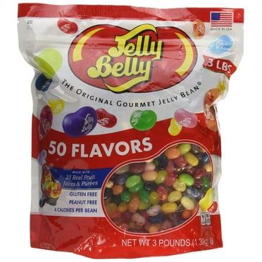 Jelly Belly 3 Pound Bag - 50 Flavors - Kosher Certified