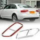 thumbnail image 4 of Cubierta de tubo de escape, 2 piezas de acero inoxidable 4 molduras de tubo de escape Molduras de escape elegantes y modernas, 4 of 9