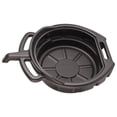 thumbnail image 4 of Bandeja de drenaje de aceite portátil, negra, anticongelante, para cambio de aceite de coche, herramienta universal de reparación de automóviles, 15 l, 4 of 14