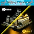 thumbnail image 3 of LED Light Kit for Lego Architecture 21060 Himeji Castle Set, Compatible with Lego 21060 Building Blocks Model(Not Include Blocks Set), 3 of 6