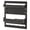 Black, variant on Bedside Wall Shelf - Adhesive Nightstand Organizer with Hooks and Cable Clips,Wall Mounted Storage for Bedroom,Dorm,Rv,Rental Kilougeis