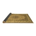 thumbnail image 2 of Ahgly Company Indoor Square Medallion Brown Traditional Area Rugs, 3' Square, 2 of 4