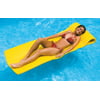 "74"" Water Sports Sofskin Yellow Floating Swimming Pool Mattress"