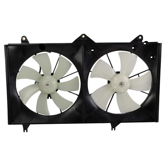 TRQ Radiator Dual Cooling Fan Assembly Fits 2002-2006 Toyota Camry RFA80459