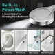 thumbnail image 4 of Handheld Shower Head with Filter, 10 Spray High Pressure Shower Head with Filter for Hard Water, 2 Power Wash for Bathtub Tile Wall Pet Cleaning (Chro, 4 of 5