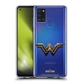 thumbnail image 1 of Head Case Designs Officially Licensed Justice League Movie Logos Wonder Woman Soft Gel Case Compatible with Samsung Galaxy A21s (2020), 1 of 7