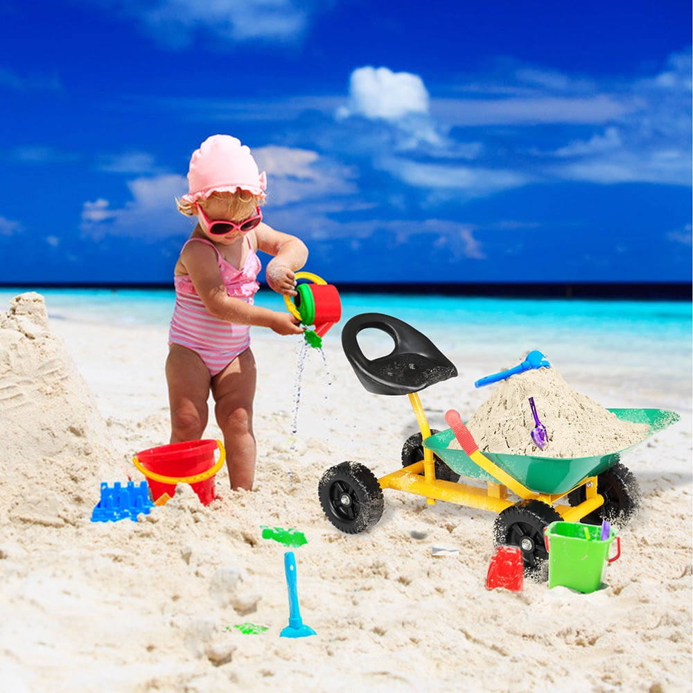 Lowestbest Kids Toy Dump Truck, Metal Dumper With Rubber Hand Grips for Outdoor and Beach, Green Lowestbest Kids Toy Dump Truck, Metal Dumper With Rubber Hand Grips for Outdoor and Beach, Green