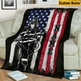 thumbnail image 4 of Custom Blanket, Custom Firefighter Gift, Firefighter Blanket, Gifts, Customized Firefighter Gift, Firefighter Wife, Firefighter Gift, Firefighter Gifts Blankets, 4 of 5