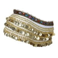 thumbnail image 2 of Bufanda de cadera para danza del vientre Sunnimix blanco, 2 of 8