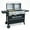 Black Gas&Charcoal Grill, variant on Brand-Man Griddle Grill Combo 6-Burner, 2 in 1 Versatile Propane Gas Grill and Griddle with Stainless Steel Lids, BBQ Combo for Outdoor Kitchen & Barbecue Cooking