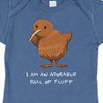 thumbnail image 4 of Inktastic I Am an Adorable Ball of Fluff Cute Kiwi Bird Boys or Girls Baby Bodysuit, 4 of 5