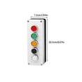thumbnail image 4 of Elevator Switch Box Detachable Dustproof Sunproof Anti-corrosive Sealed Switch Box Case Antiflaming Emergency Switches Accessories Type 1, 4 of 8