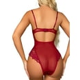 thumbnail image 3 of DYMADE Sexy Lingerie for Women Lace Push-up Top Bra Babydoll Bodysuit Sleepwear, 3 of 4